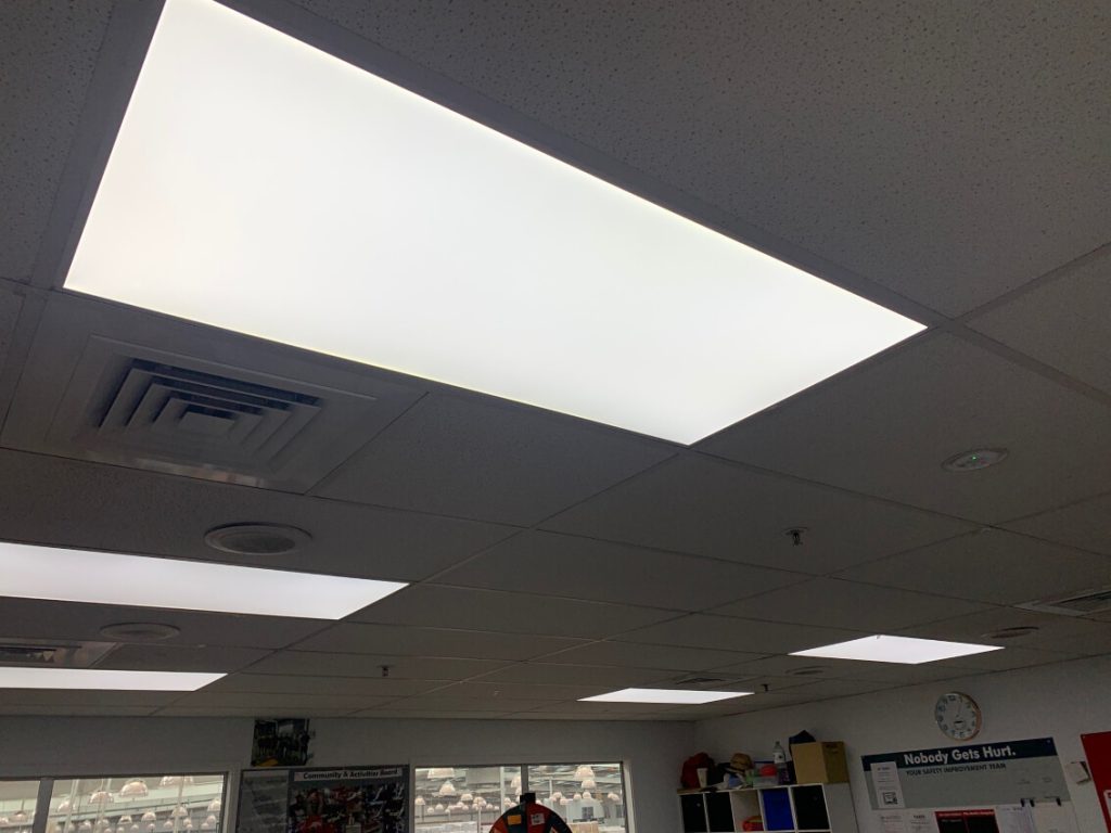 Led Ceiling panel lights for commercial office